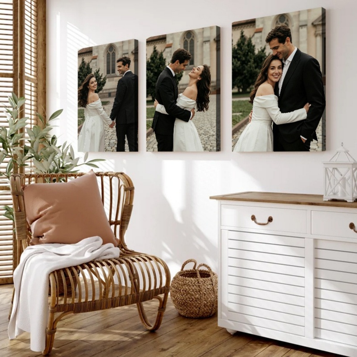 Sewing Custom - Set of 3 Custom Photo Canvas