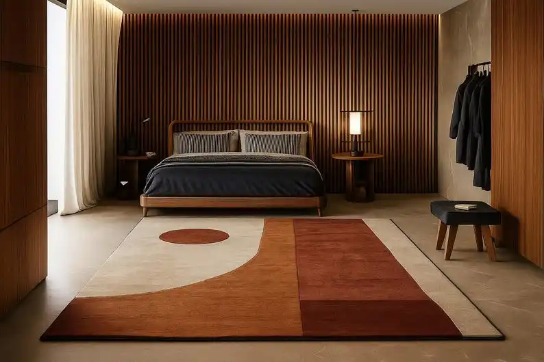 Century Textile & Sewing Supply Reviews - HD-Mid-Century Modern Geometric Area Rug Minimalist