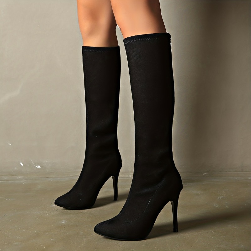 Women's Fashion Boots	Pointed  - Sewing Zipper recension och pris