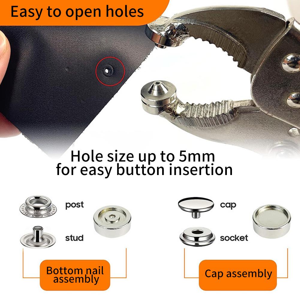 Snap Fastener Pliers Stainless - Snap Button Plier recension och pris