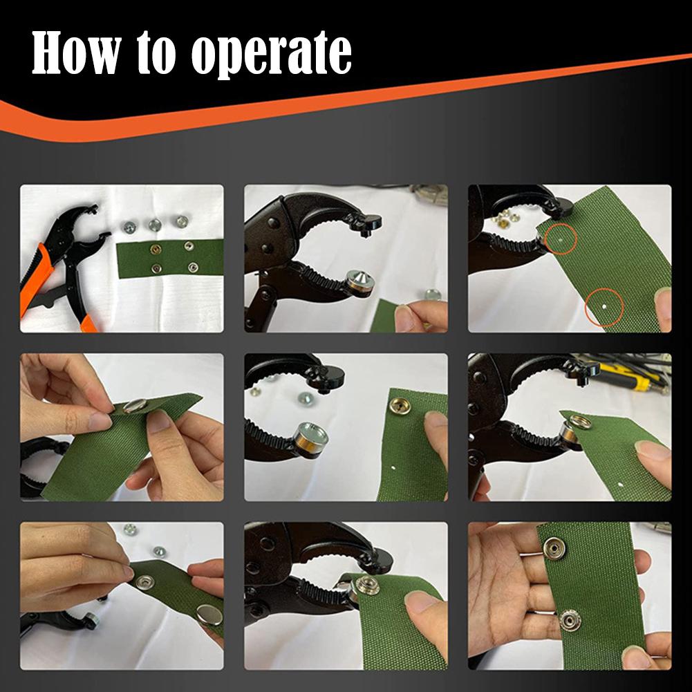 Snap Fastener Pliers Stainless - Snap Button Plier recension och pris