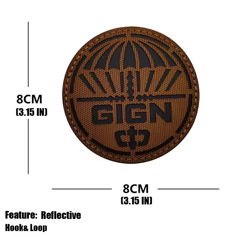 France GIGN Tactical Patches L - Sewing Jackets recension och pris
