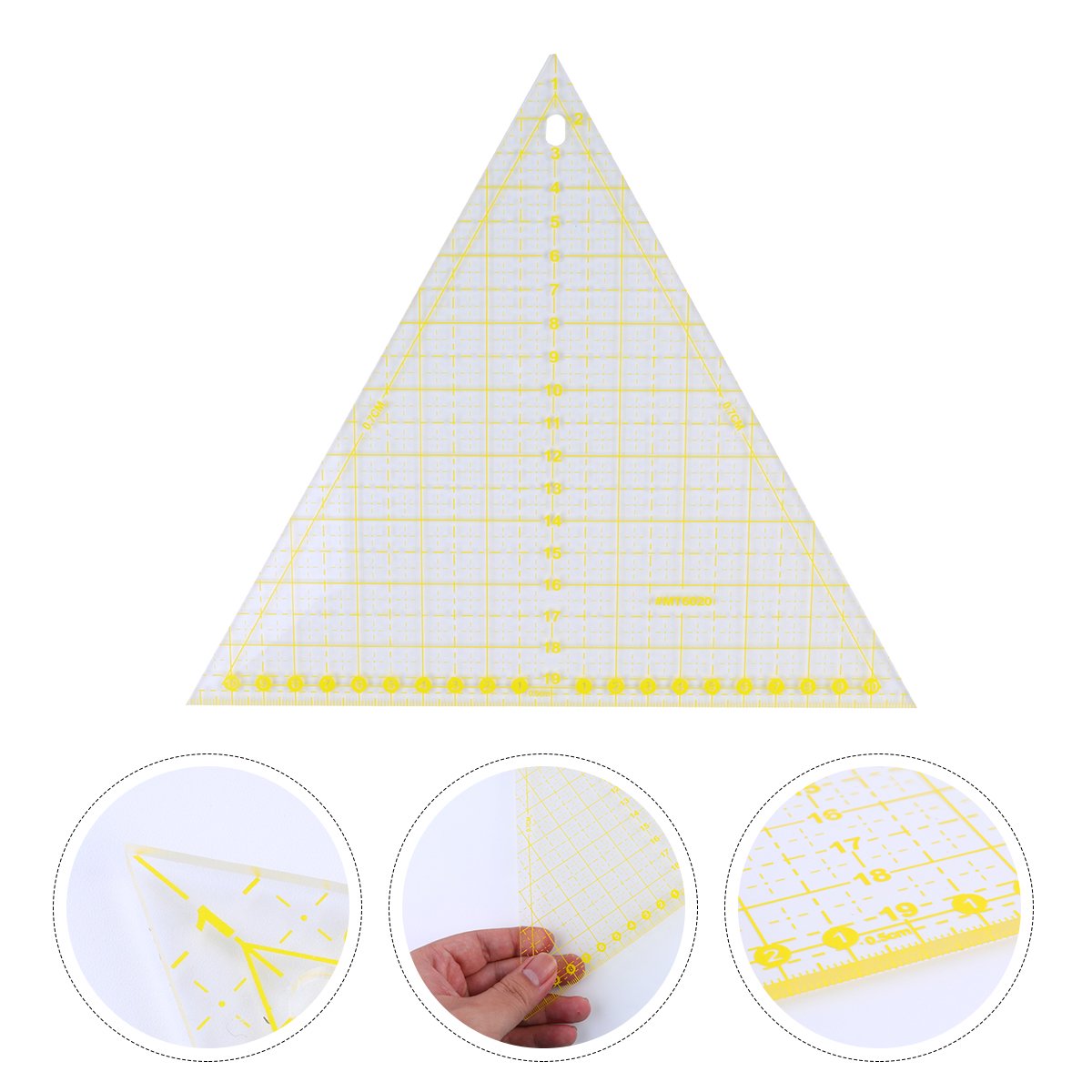 Professional Acrylic Patchwork - Sewing Gauge Ruler recension och pris