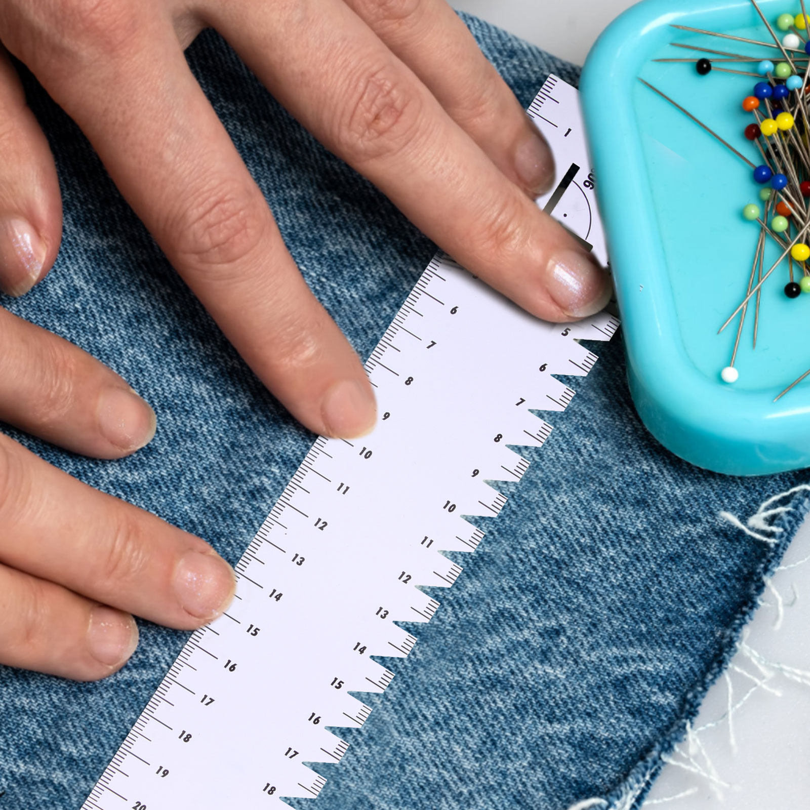 Mini Quilting Ruler for Patchw - Sewing Gauge Ruler recension och pris