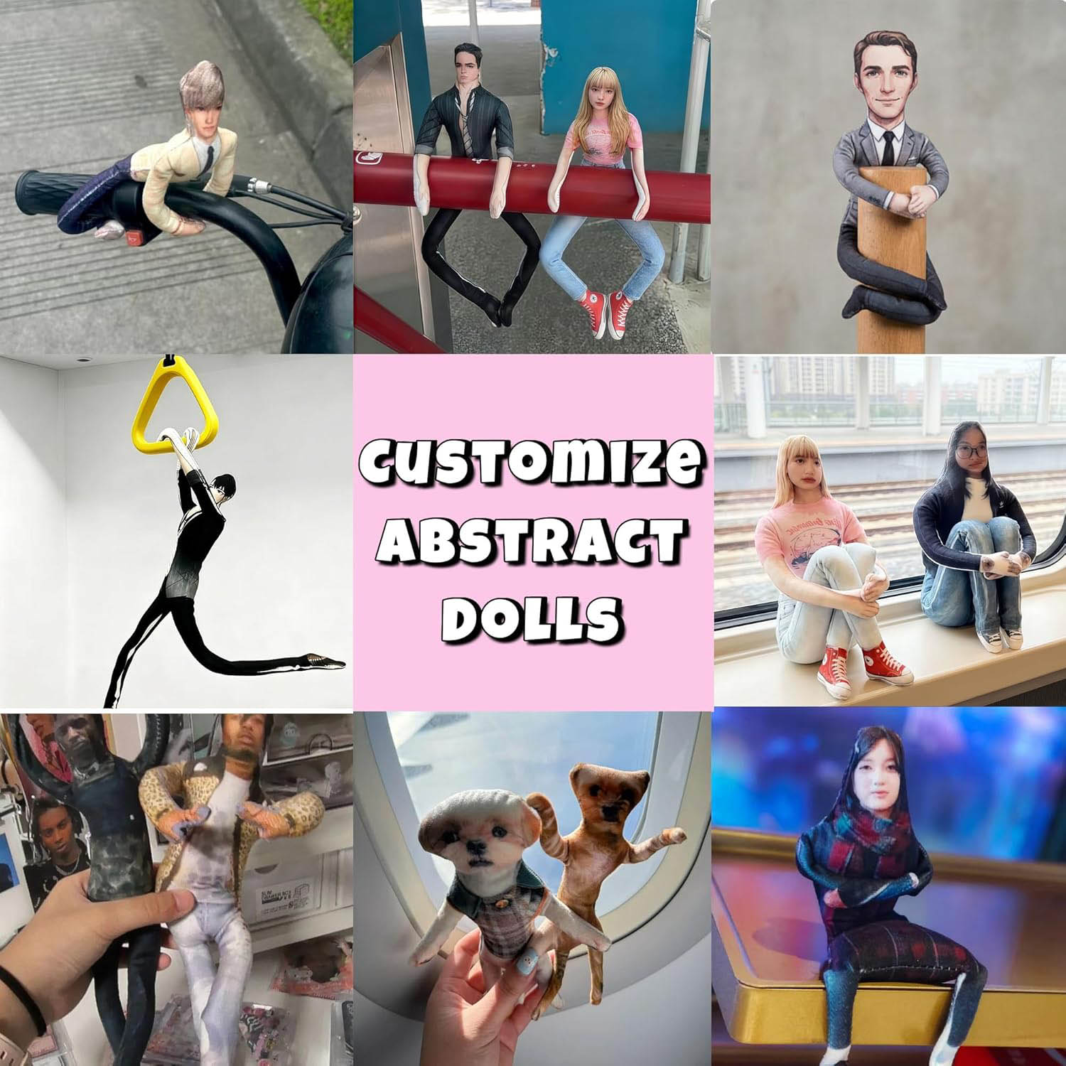 Custom Photo Doll Wacky Bendy  - Sewing Custom recension och pris