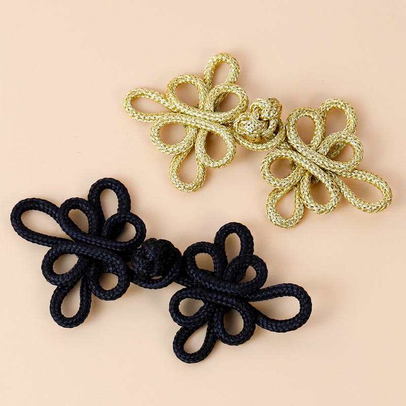 10PCS Gold Wire Cheongsam Butt - Button Hole Cutter recension och pris