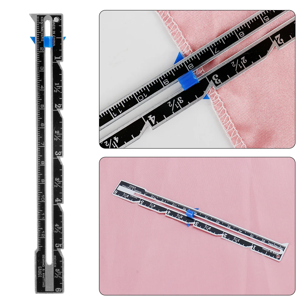 5-IN-1 Sewing Seam Ruler Measu - Sewing Gauge Ruler recension och pris