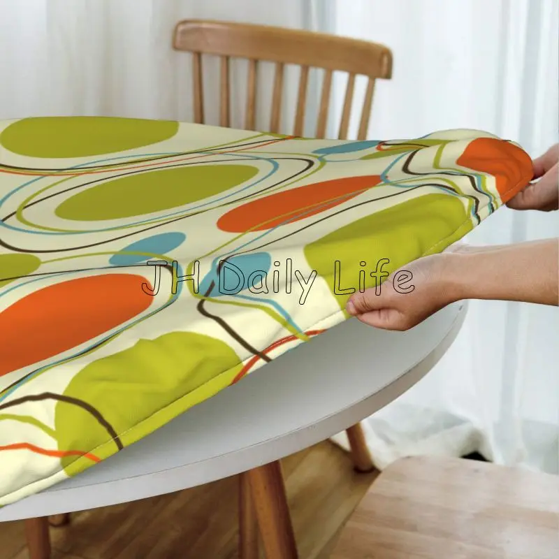 1950s Retro Yellow Abstract Mi - Century Textile & Sewing Supply Reviews recension och pris