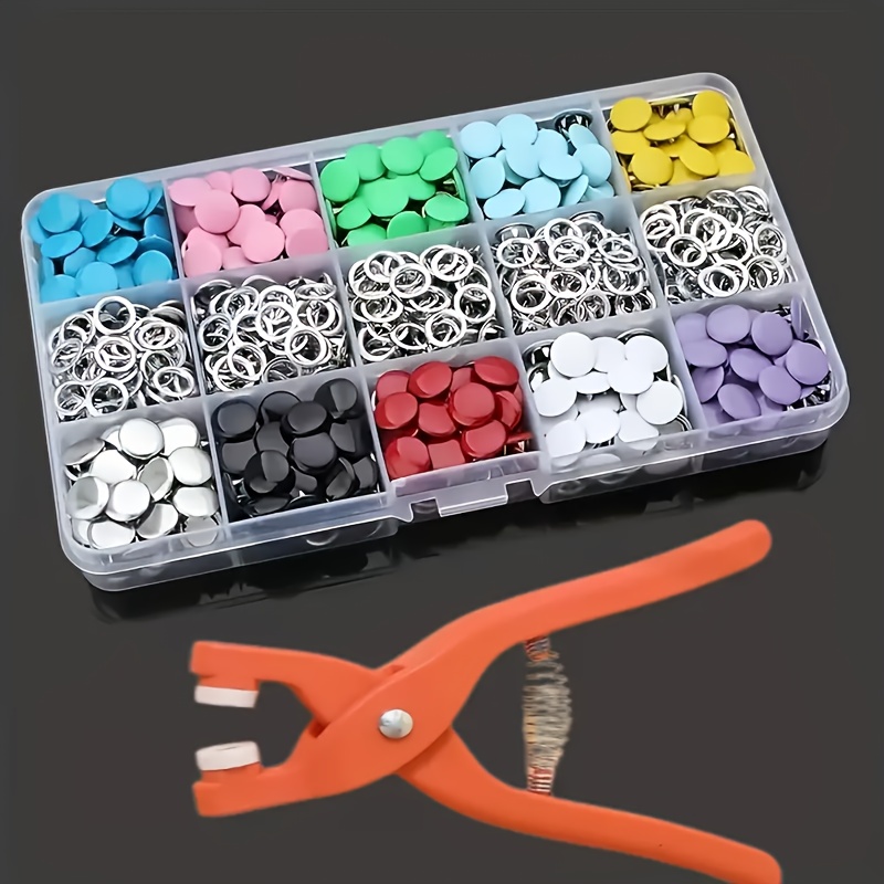 100Pcs Colorful Metal Sewing B - Snap Button Plier recension och pris