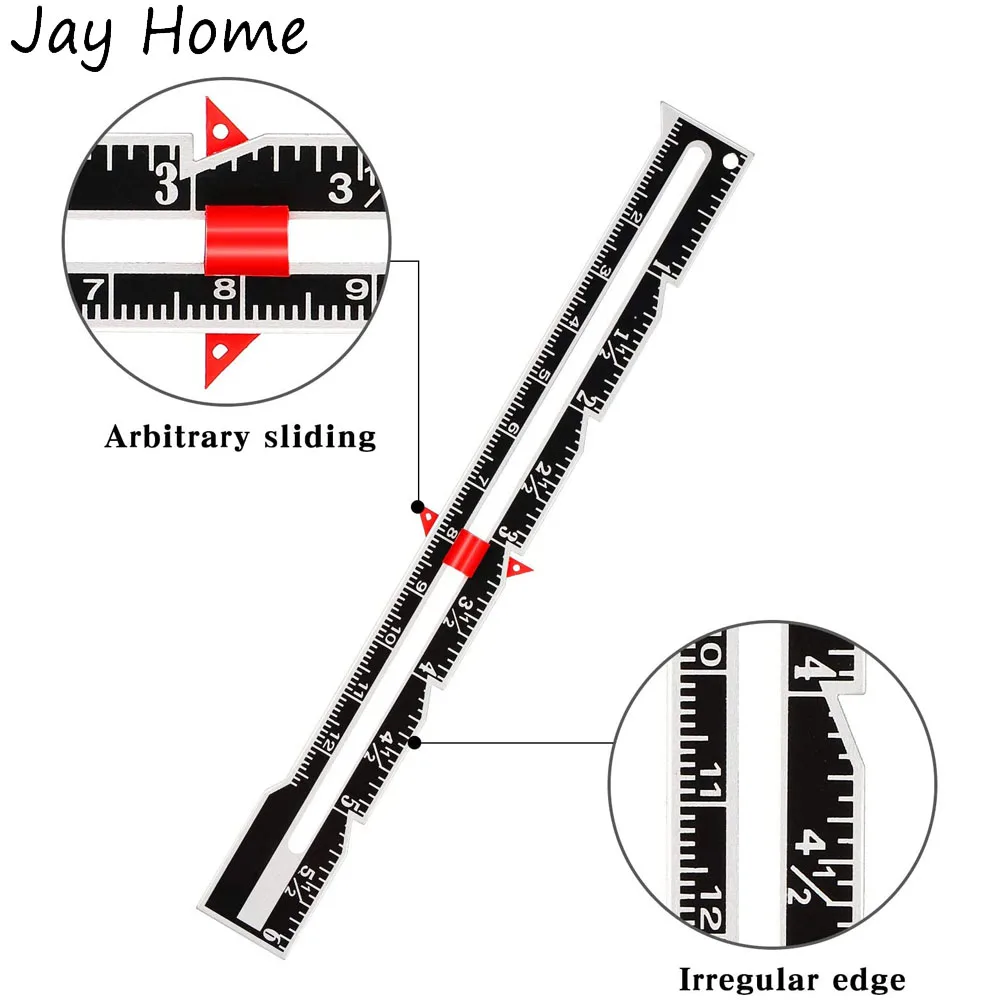 2/4PCS Sliding Gauge Sewing Me - Sewing Gauge Ruler recension och pris