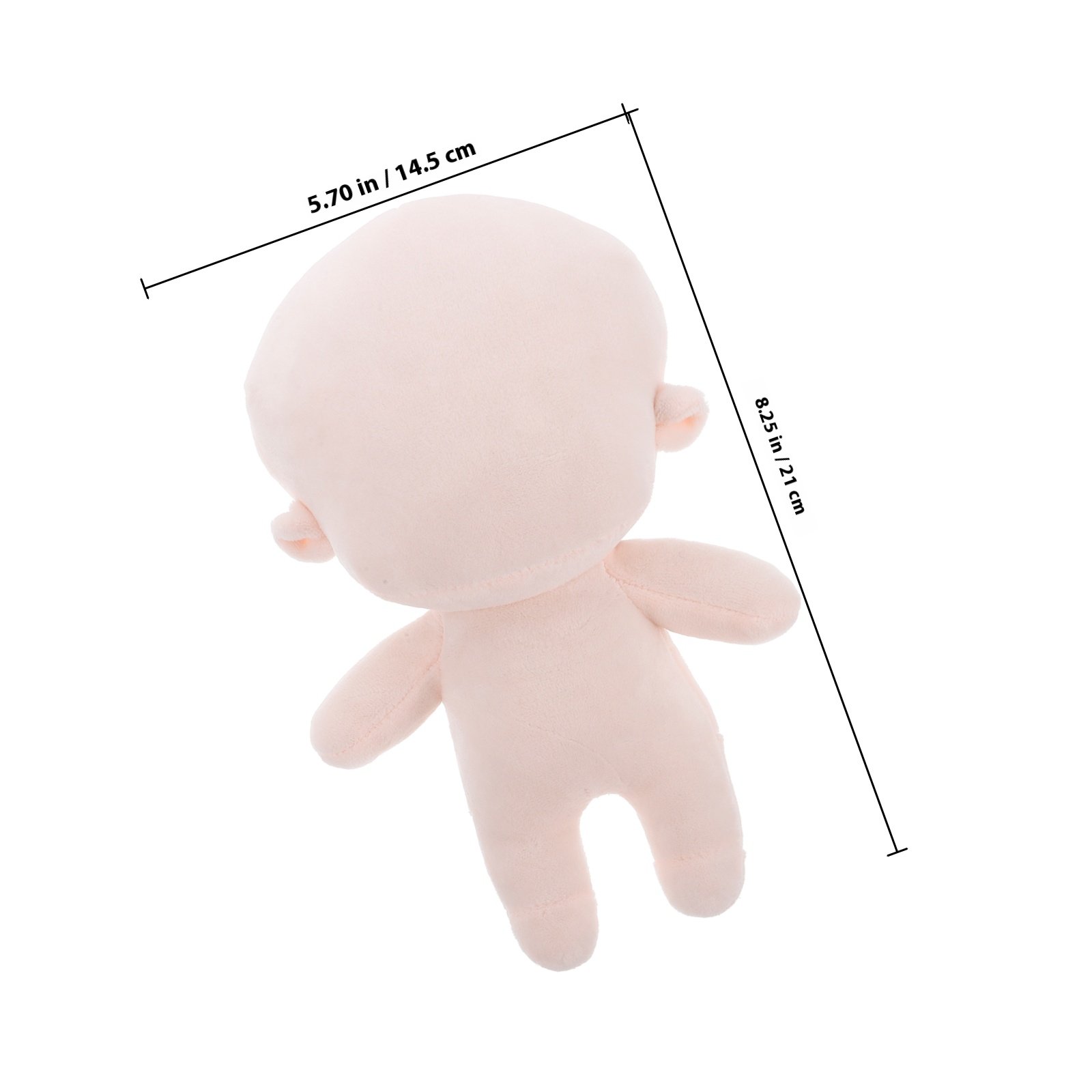 Cotton Blank Body Soft Stuffed - Sewing And Textile recension och pris