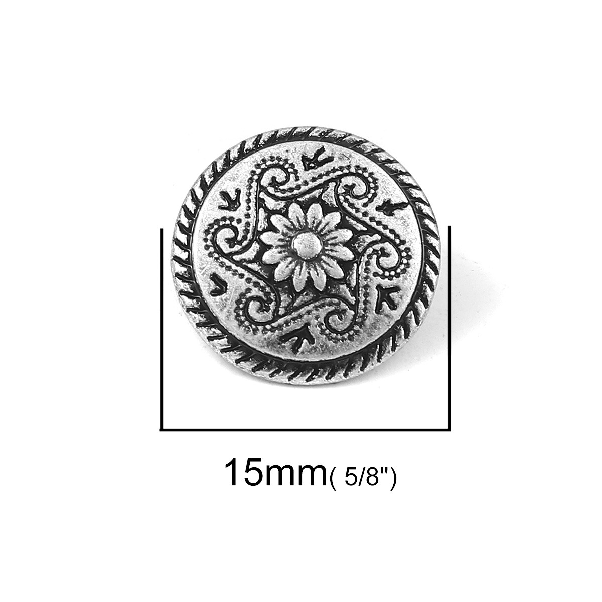 10pcs Vintage Metal Shank Butt - Button Hole Cutter recension och pris