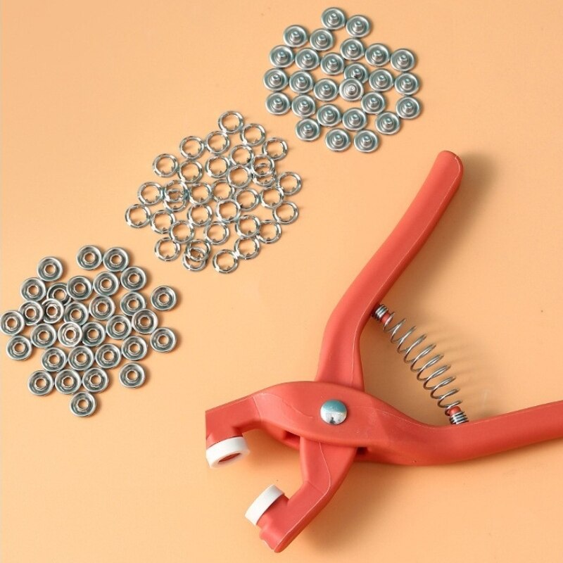 50 Sets 9.5MM Five Jaw Buckle  - Snap Button Plier recension och pris