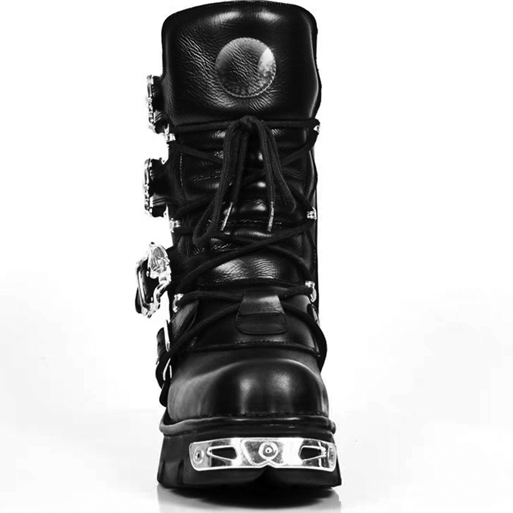 New Men's Punk Motorcycle Boot - Sewing Zipper recension och pris
