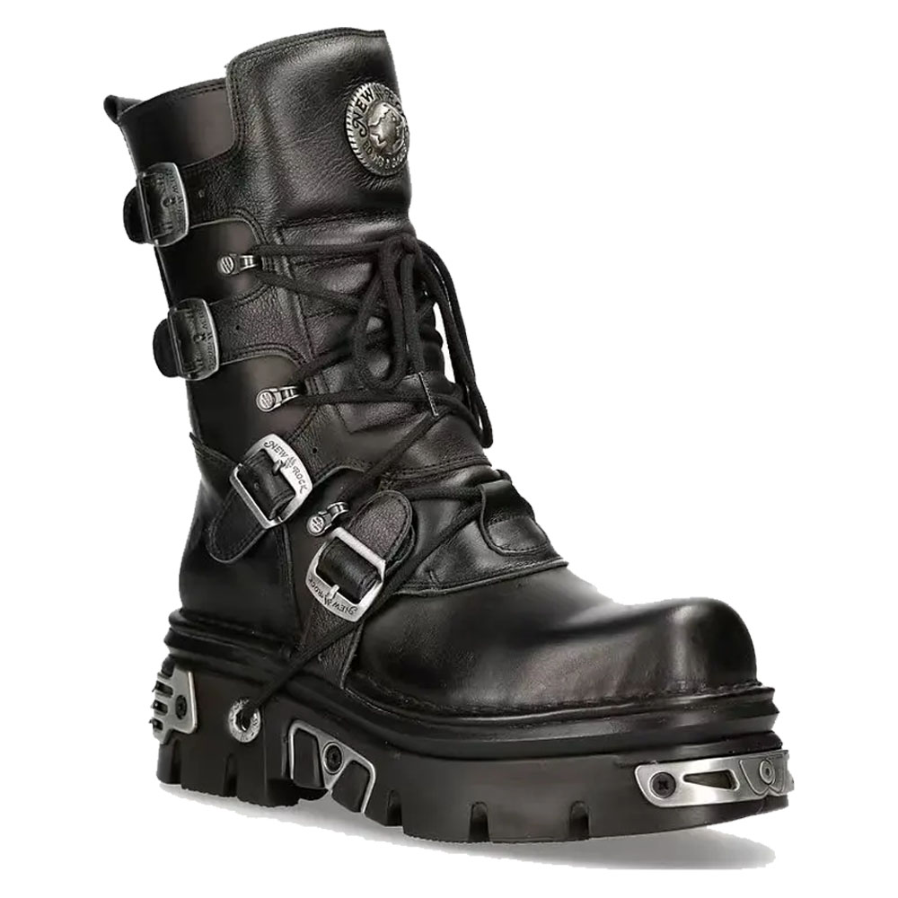 New Men's Punk Motorcycle Boot - Sewing Zipper recension och pris