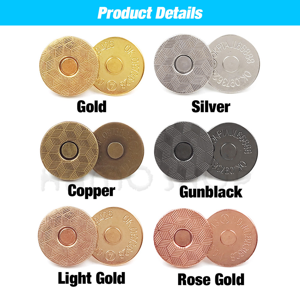 20sets/lot 10mm-18mm Magnetic  - Button Hole Cutter recension och pris