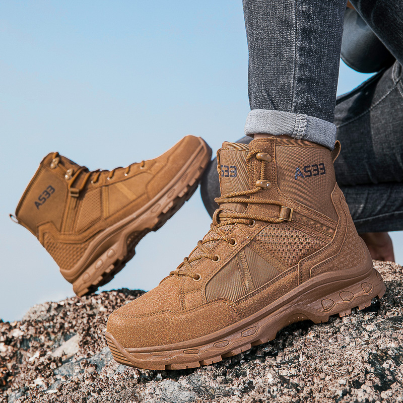 Men's Military Tactical Boots  - Sewing Zipper recension och pris