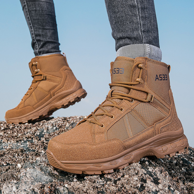 Men's Military Tactical Boots  - Sewing Zipper recension och pris