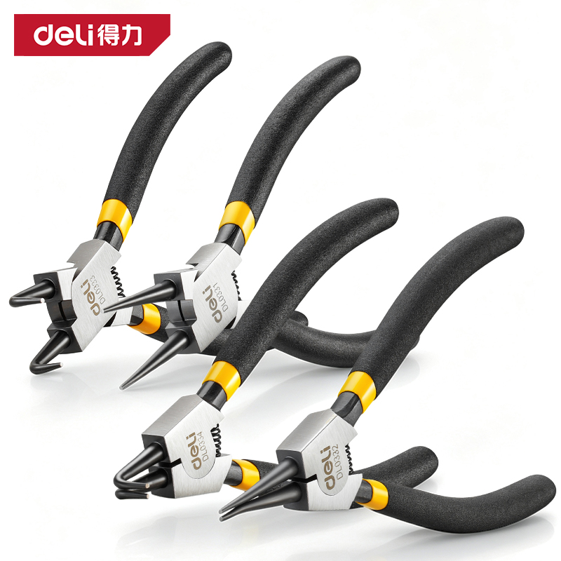 Deli 5inch Circlip Plier Set L - Snap Button Plier recension och pris