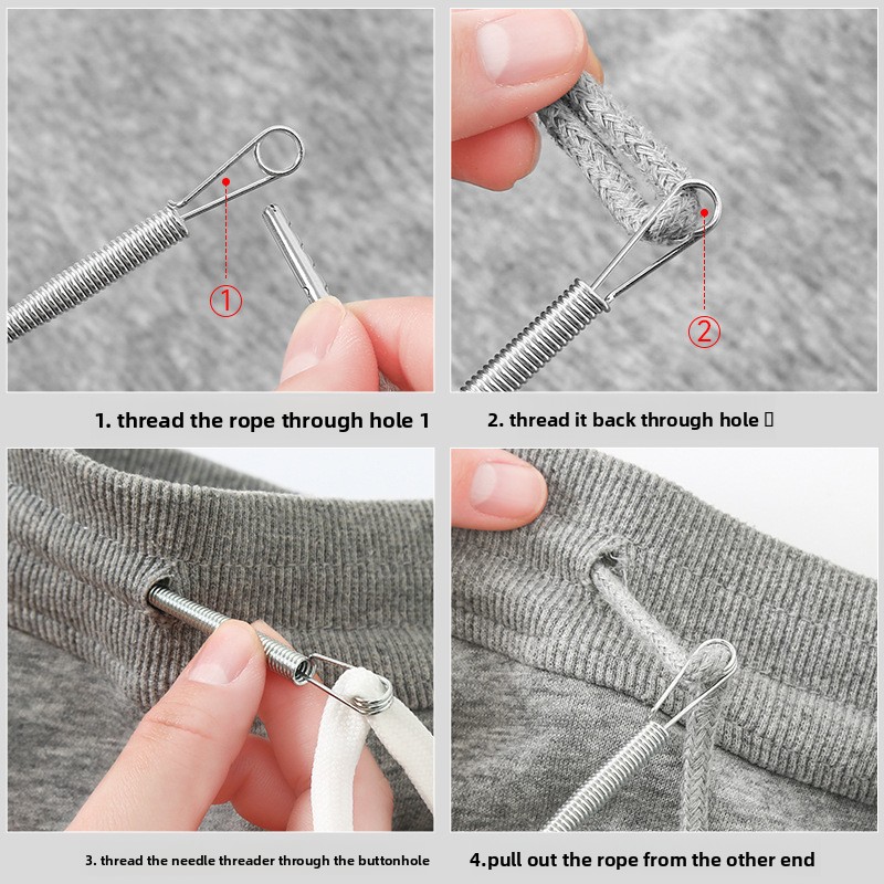 1/5pcs Bendable Spring Drawstr - Button Hole Cutter recension och pris