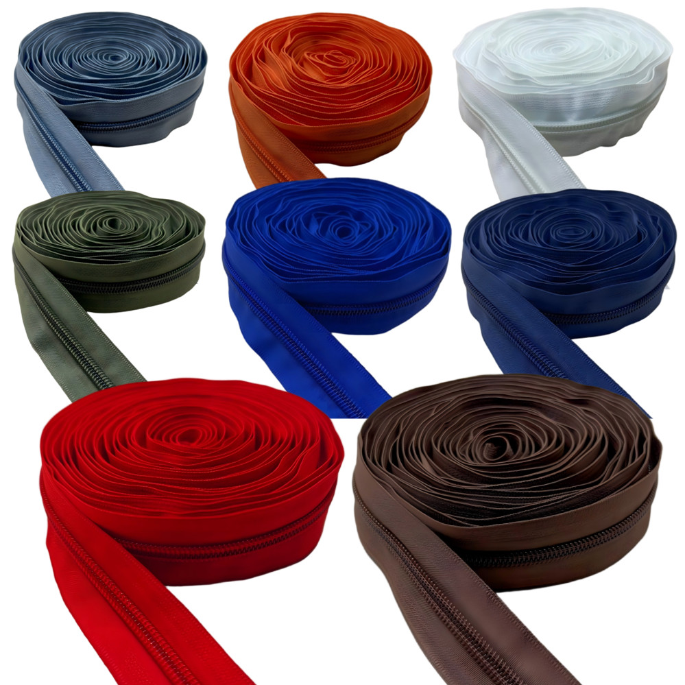 5/10/50M 5# Nylon Zipper Tape  - Textile Sewing Factory recension och pris
