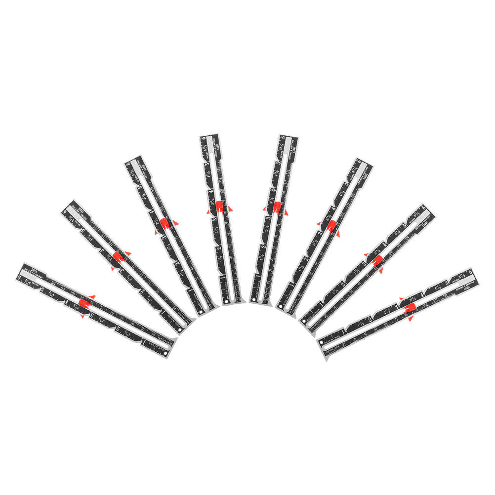 8Pcs Professional Sewing Measu - Sewing Gauge Ruler recension och pris