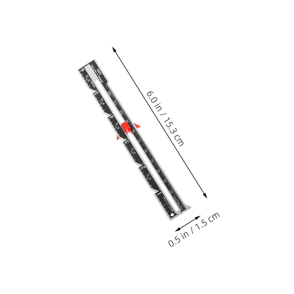 8Pcs Professional Sewing Measu - Sewing Gauge Ruler recension och pris