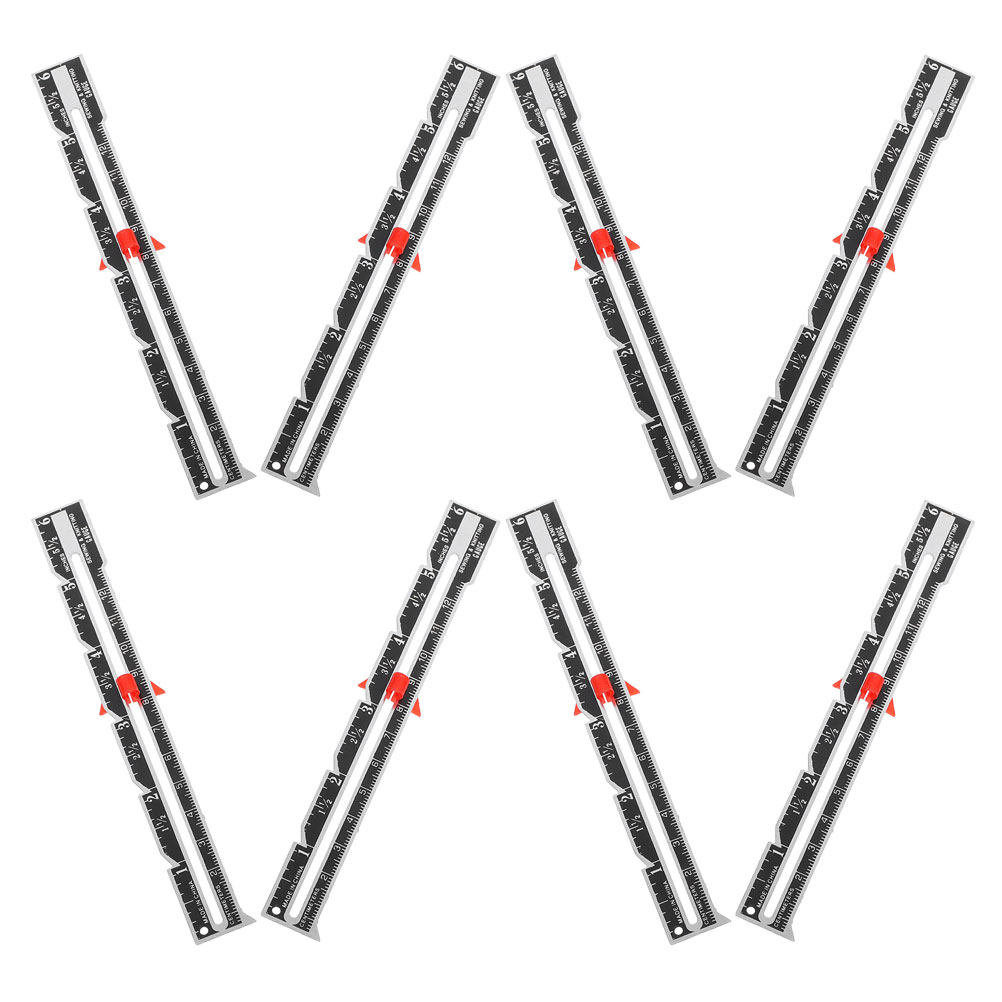 8Pcs Professional Sewing Measu - Sewing Gauge Ruler recension och pris