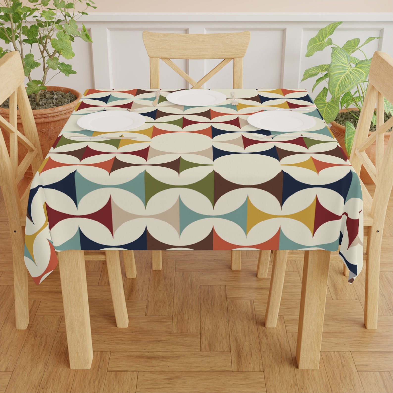 Mid Century Modern Retro Geome - Century Textile & Sewing Supply Reviews recension och pris