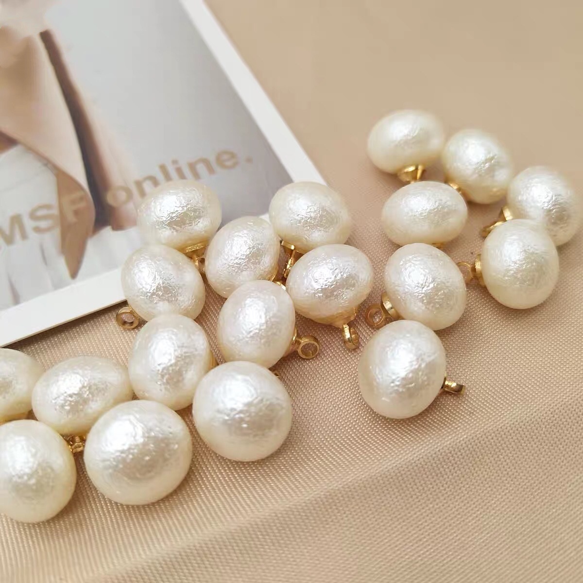 20Pcs 10mm Round Crumpled Mush - Button Hole Cutter recension och pris