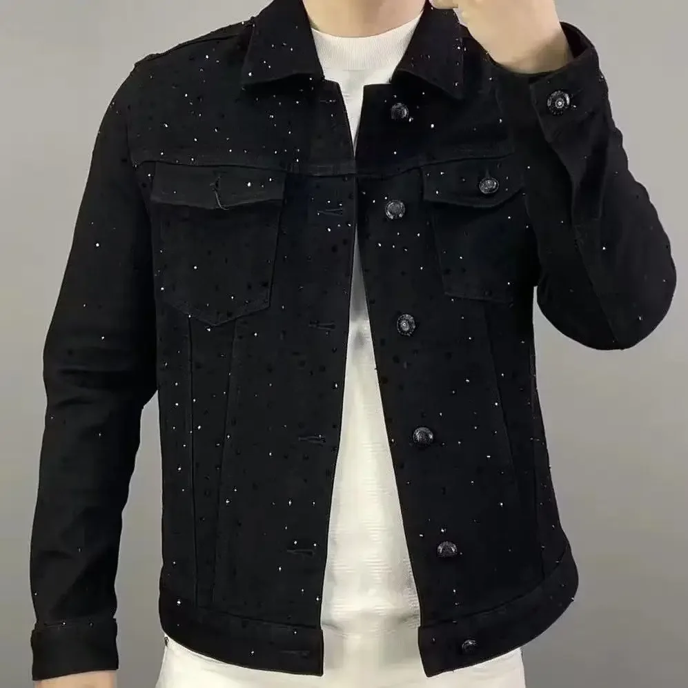 Jeans Coat for Men Button Casu - Sewing Jackets recension och pris