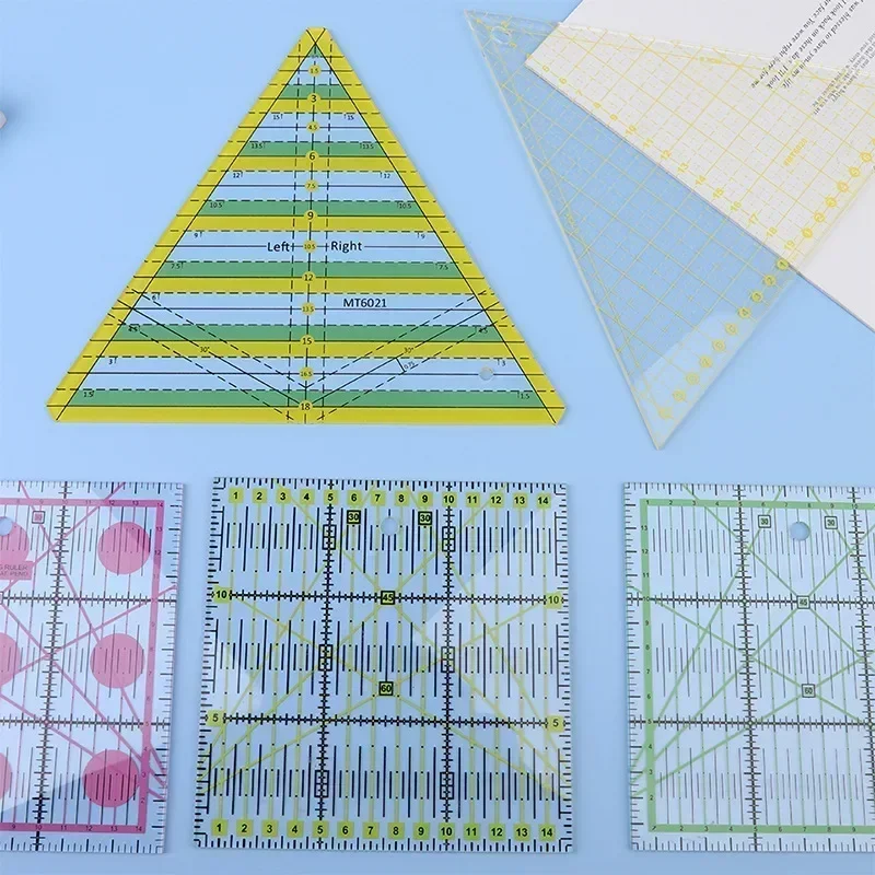 1/2pcs 15cm Quilting Patchwork - Sewing Gauge Ruler recension och pris