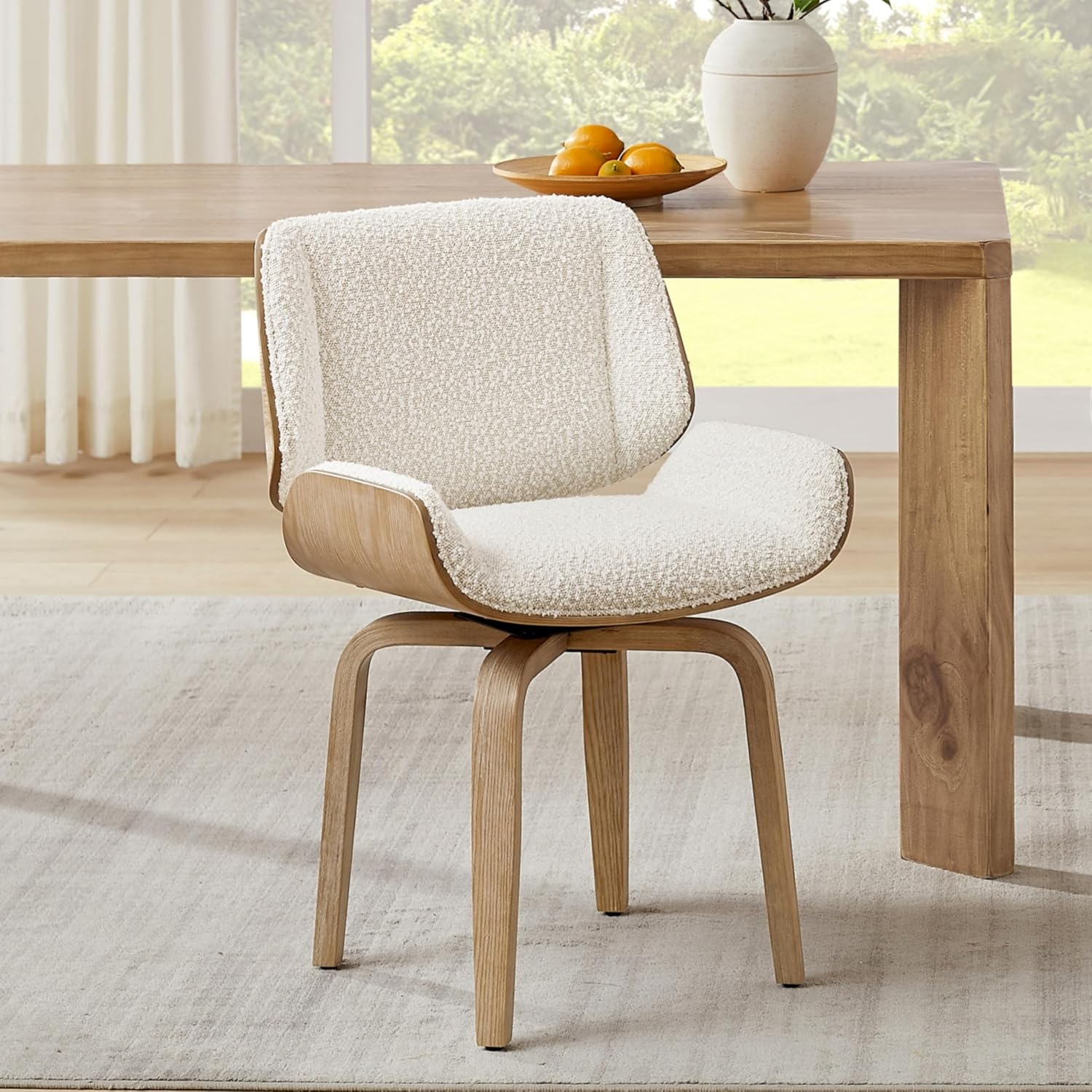 Swivel Dining Chair, Fabric Up - Century Textile & Sewing Supply Reviews recension och pris