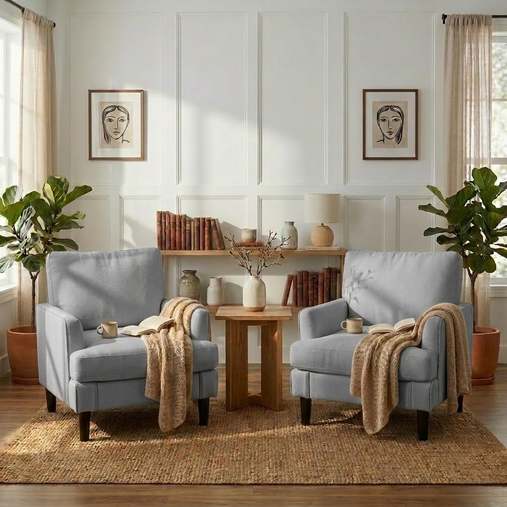 #Accent Chair Set Of  Mid-Cent - Century Textile & Sewing Supply Reviews recension och pris
