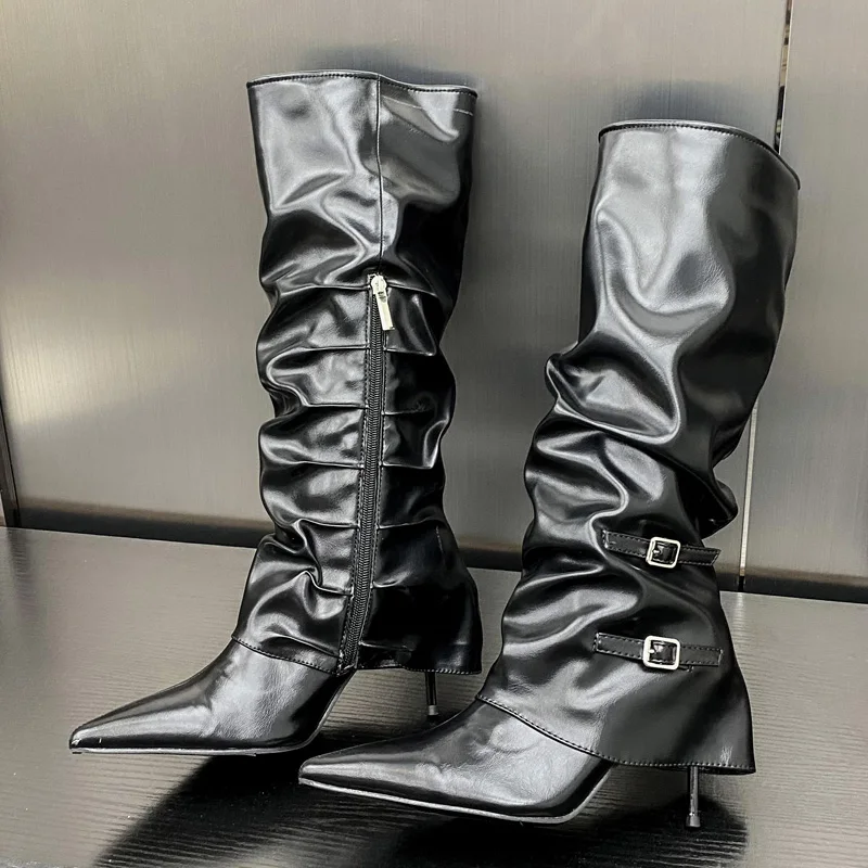 Eilyken Fashion Pleated Buckle - Sewing Zipper recension och pris