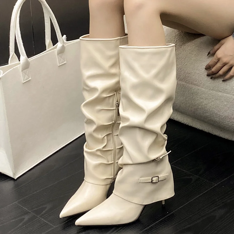 Eilyken Fashion Pleated Buckle - Sewing Zipper recension och pris