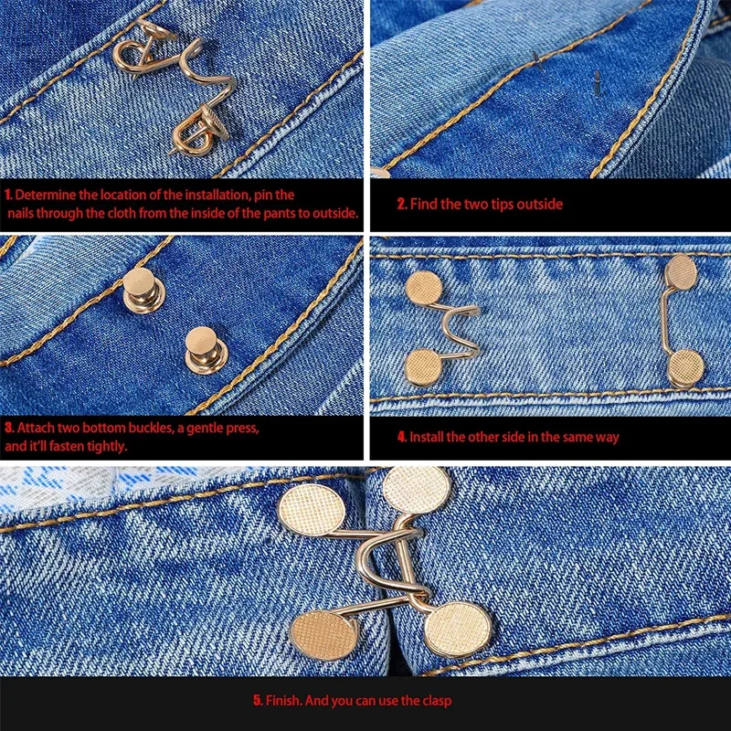 1/4Set Nail-free Metal Jeans B - Button Hole Cutter recension och pris