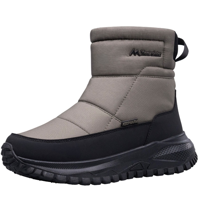Men's Boots Warm Snow Boots Wa - Sewing Zipper recension och pris