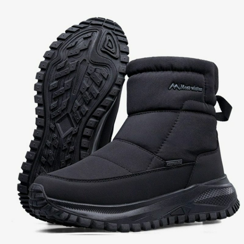 Men's Boots Warm Snow Boots Wa - Sewing Zipper recension och pris