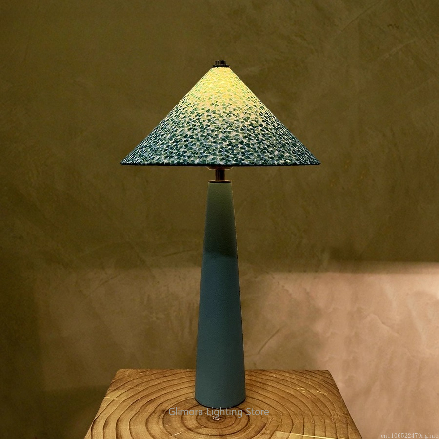 Teal Umbrella Shape Table Lamp - Century Textile & Sewing Supply Reviews recension och pris