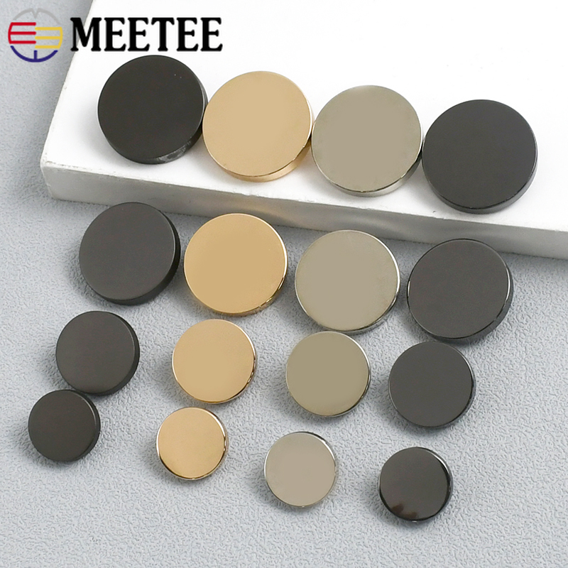 10Pcs Meetee 10-28mm Metal Fla - Button Hole Cutter recension och pris