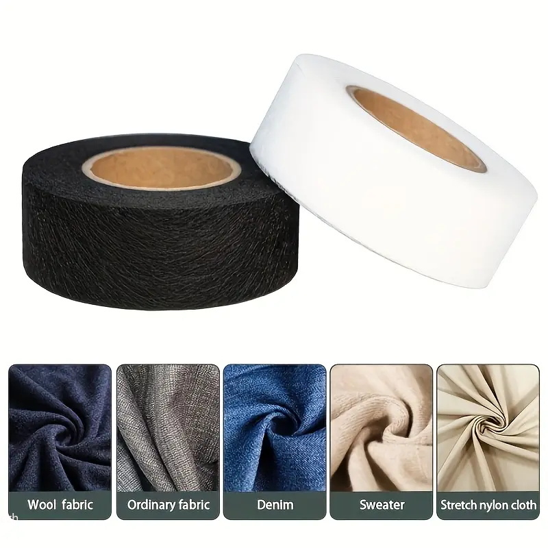 2Roll Black White Double-sided - Hem Tape Fusible recension och pris
